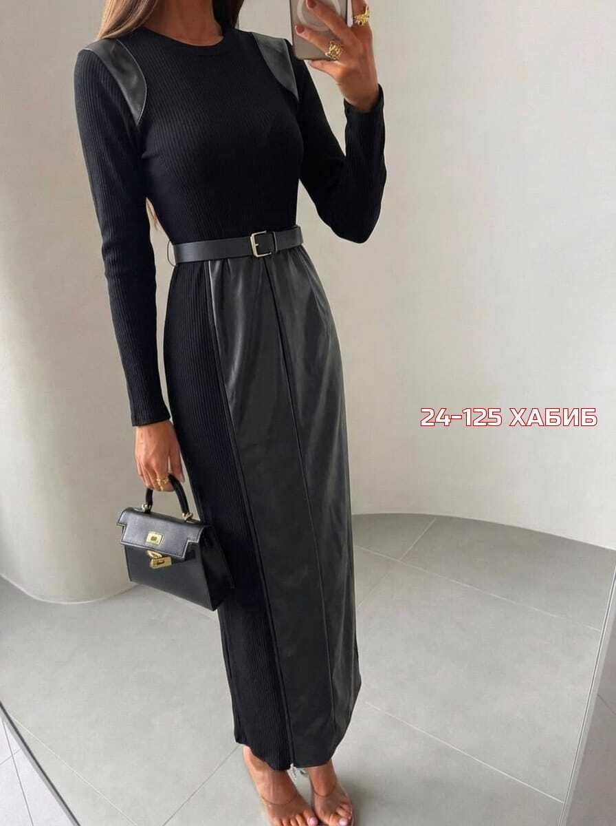 платье женское,платье,платье стильное,юбка из экокожи,кожаный сарафан