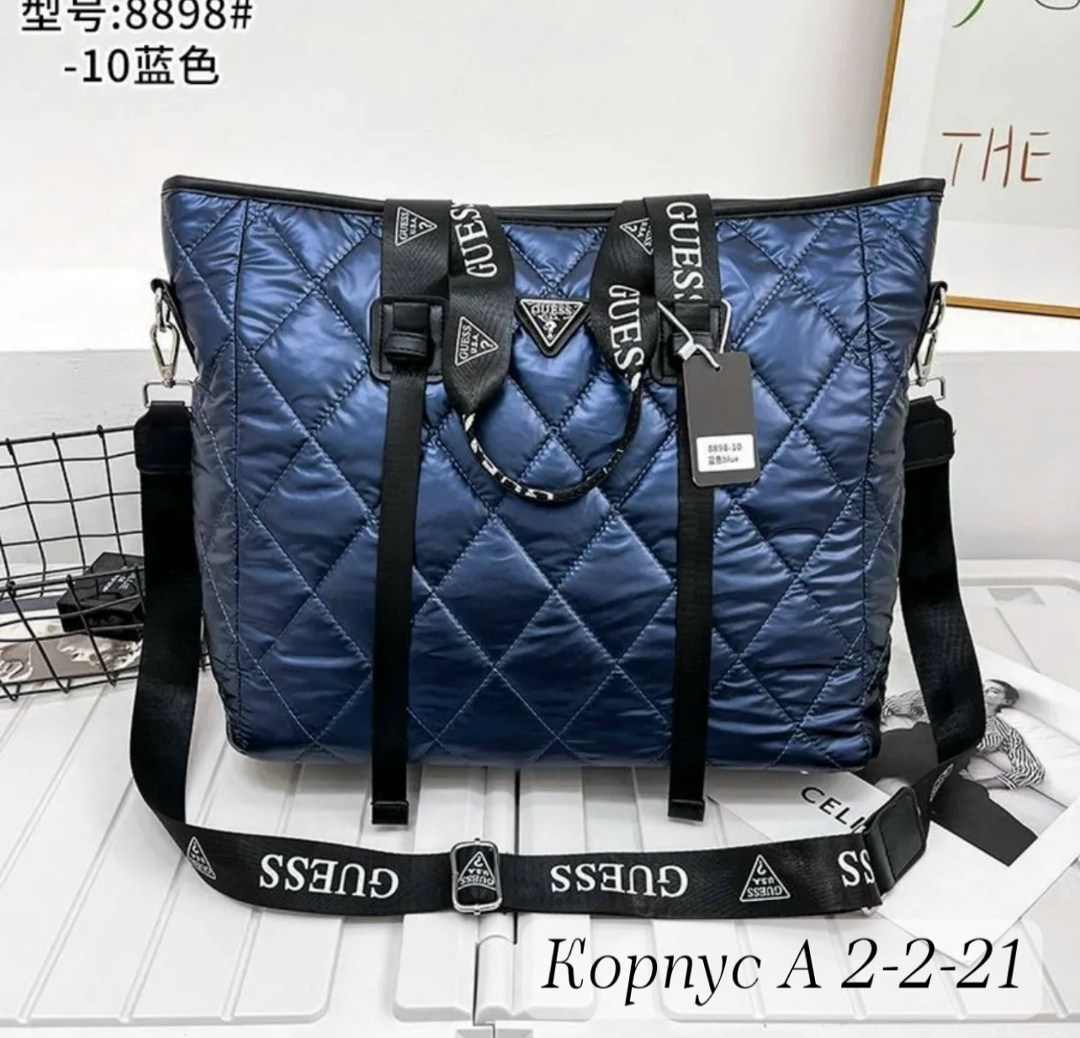 сумка шоппер большая гесс болоневая guess на плечо,сумка шоппер на плечо болоньевая стеганая,cумка женская guess,сумка шоппер стеганая болоньевая,стеганая сумка шоппер