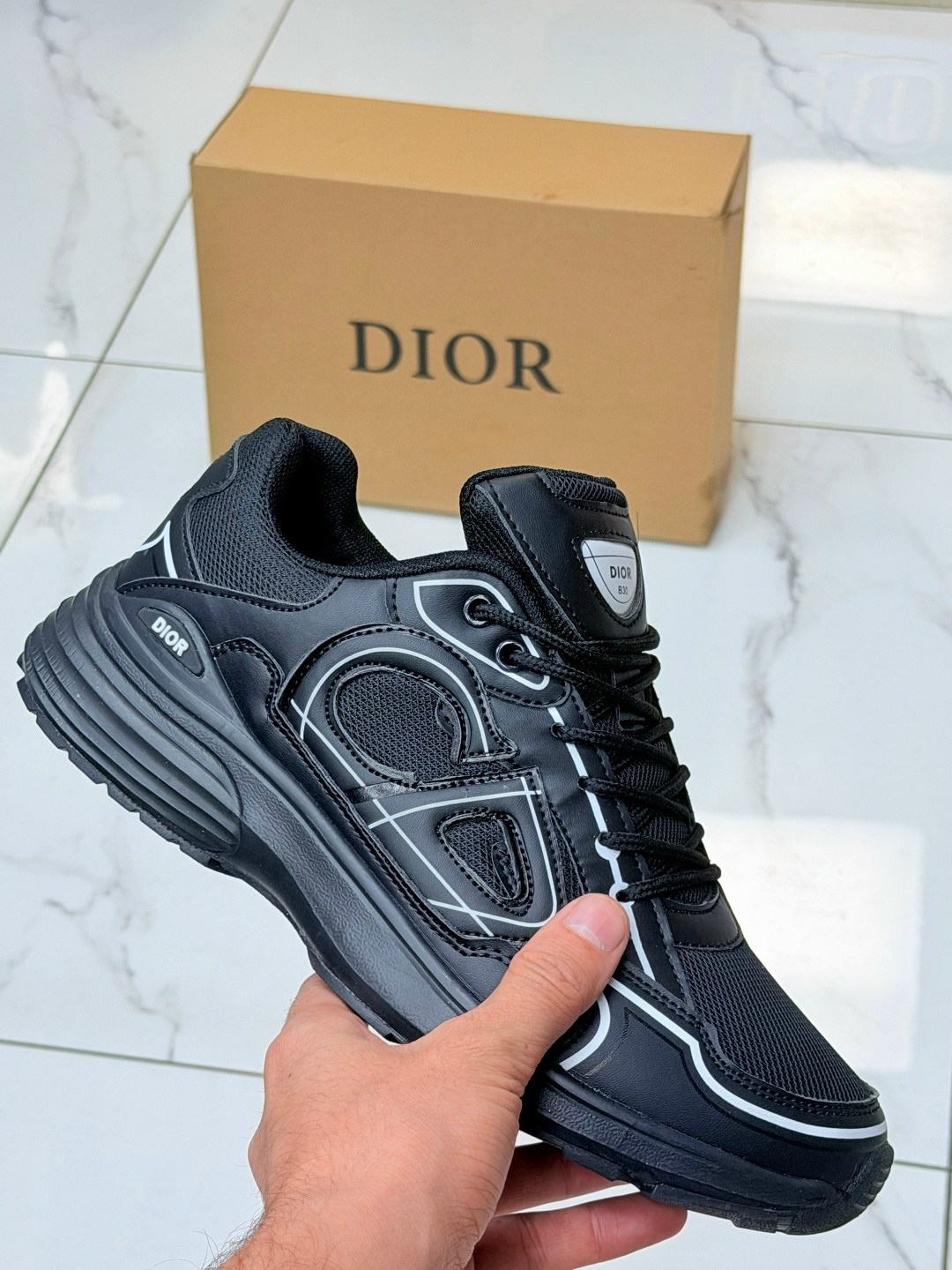 кроссовки dior,кроссовки мужские dior,кроссовки dior b30 'oxford light grey' черный, для мужчин dior b30 lifestyle,кроссовки christian dior