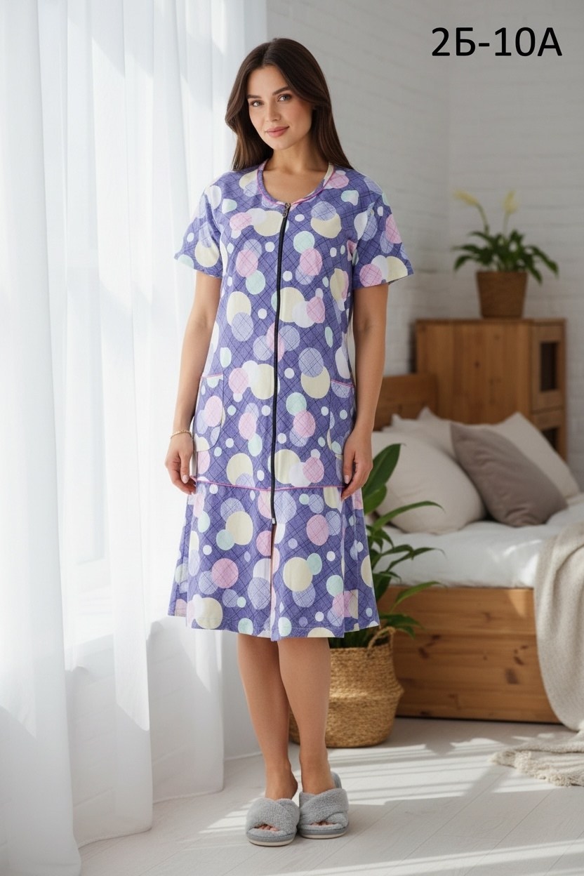 халат женский,халат домашний на молнии летний,женский домашний халат,халат домашний на молнии,халат женский домашний на молнии