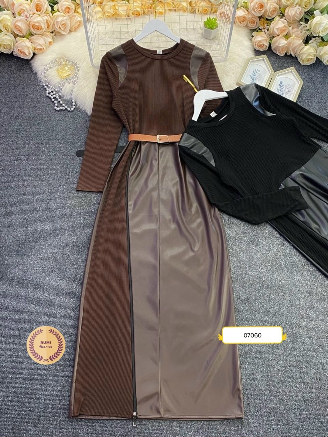 кожаные юбки,юбка кожаная миди с разрезом,кожаная юбка миди,стильное платье,платье миди