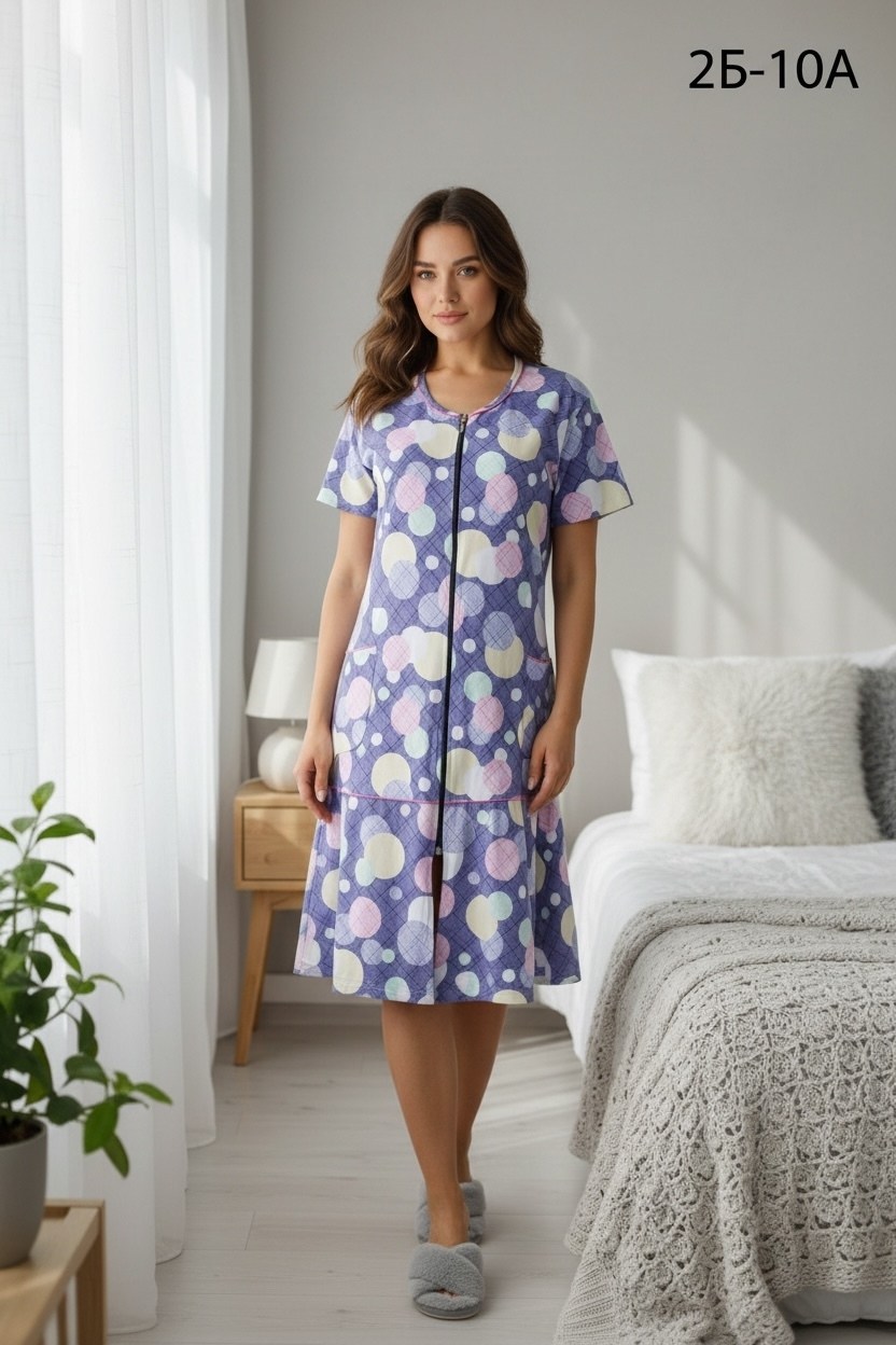 халат женский,халат домашний на молнии летний,женский домашний халат,халат домашний на молнии,халат женский домашний на молнии