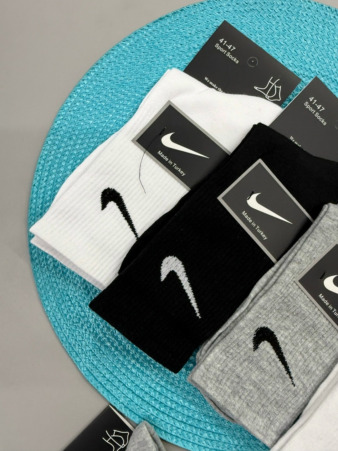 носки найк,носки nike мужские,носки спортивные,комплект носков nike,носки спортивные средние