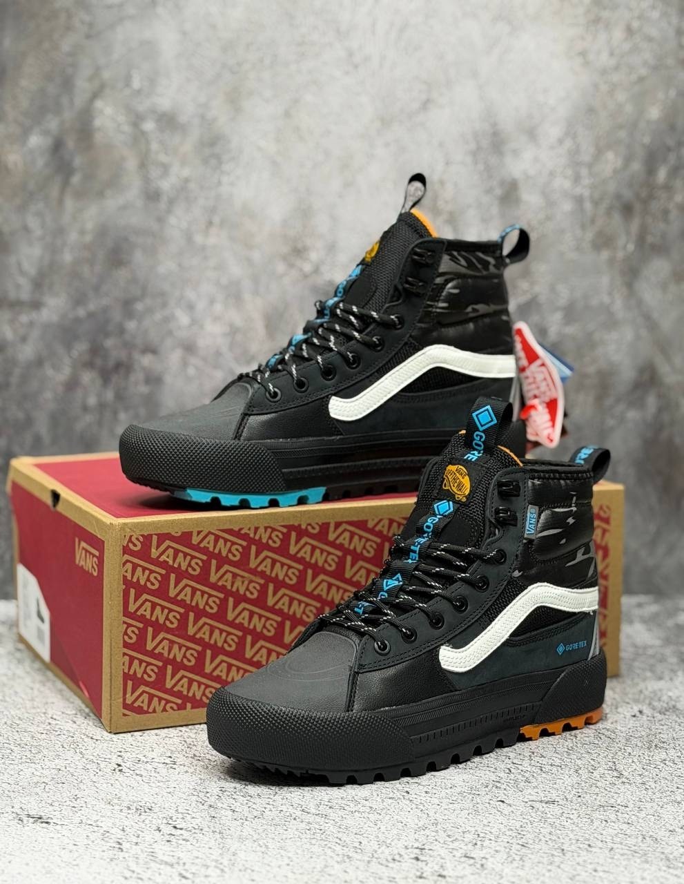 sk8 hi gore tex mte 3 vans,кроссовки sk8-hi gtx mte 3 vans черный,кроссовки,спортивная ,vans sk 8 hi gore tex mte 3