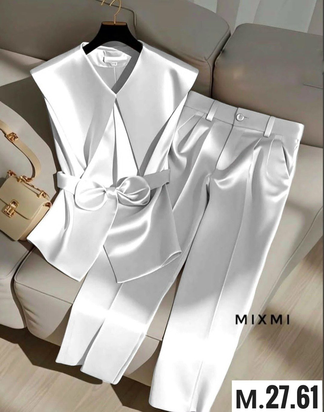 костюм с атласными лацканами,костюм жилетка + брюки из атласа,костюм с брюками,атласный брючный костюм женский,женские брючные костюмы