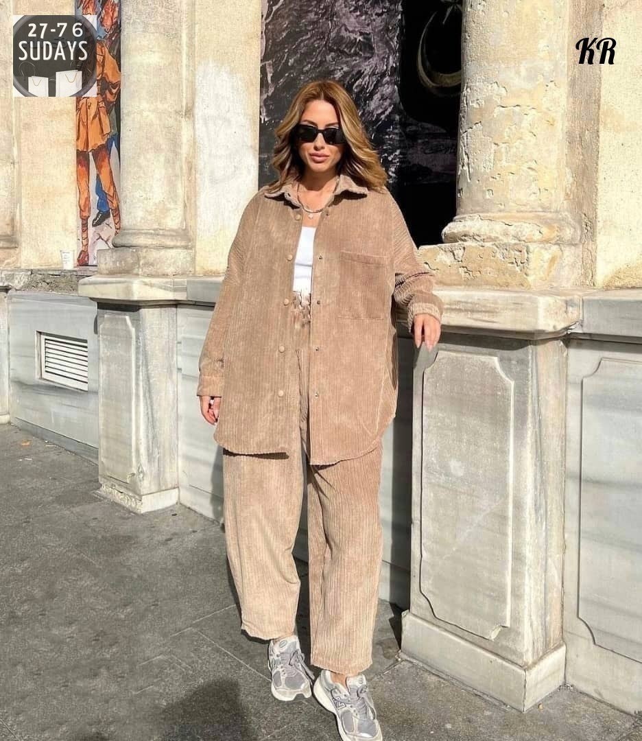 костюм вельветовый оверсайз,вельветовый костюм женский,костюм двойка вельвет,стильные костюмы,костюм из микровельвета