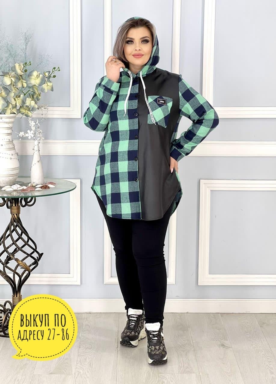 рубашка женская в клетку с капюшоном,туника рубашка,рубашка женская в клетку,рубашка женская,рубашка теплая в клетку удлиненная