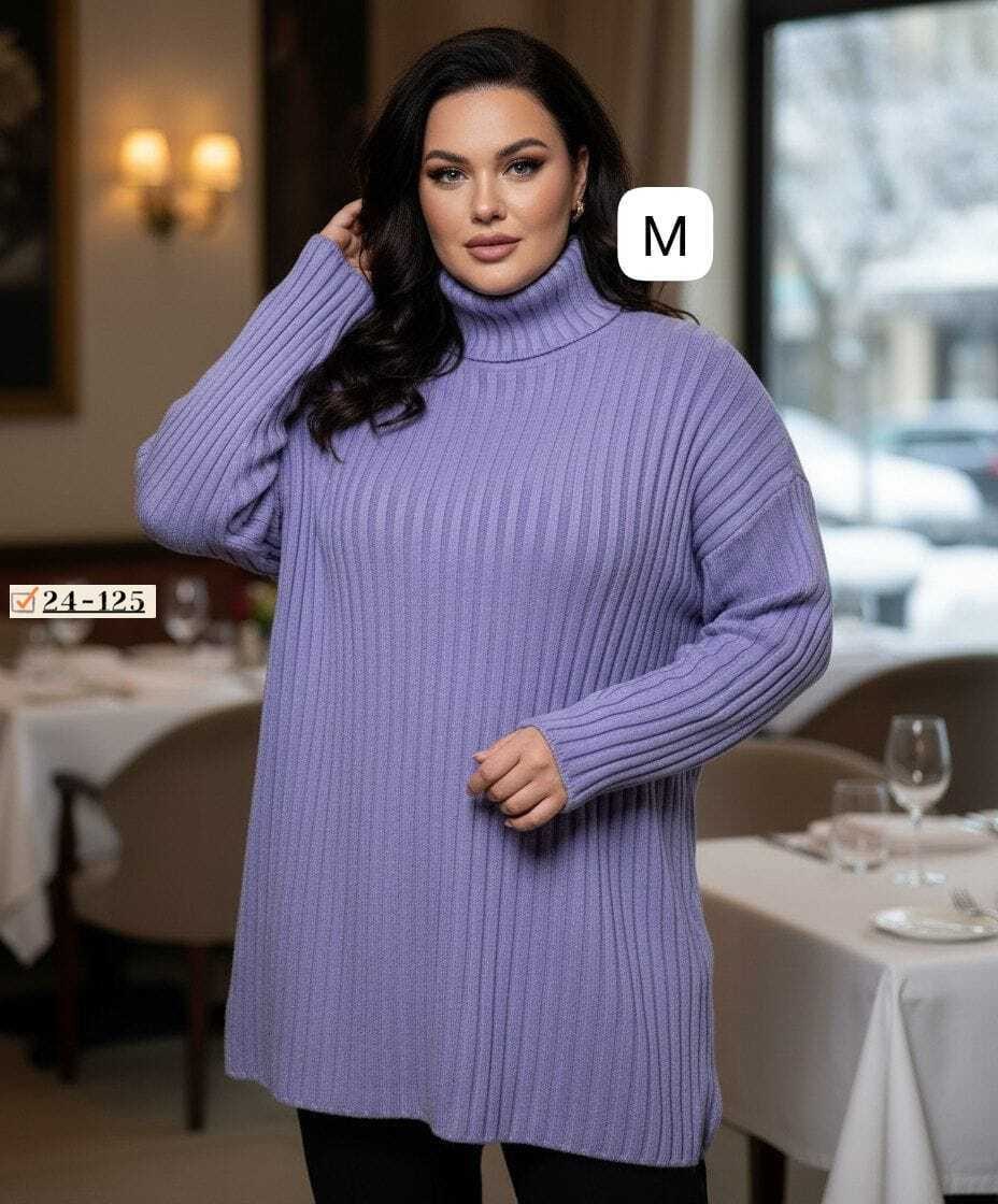 женский свитер,вязаные свитера женские,кофта фиолетовая,объемный свитер,вязаные свитера