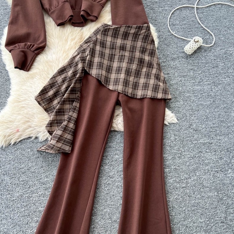 трикотажный костюм,женский трикотажный костюм из двух предметов,костюм повседневный,брюки комплект,вязаные костюмы