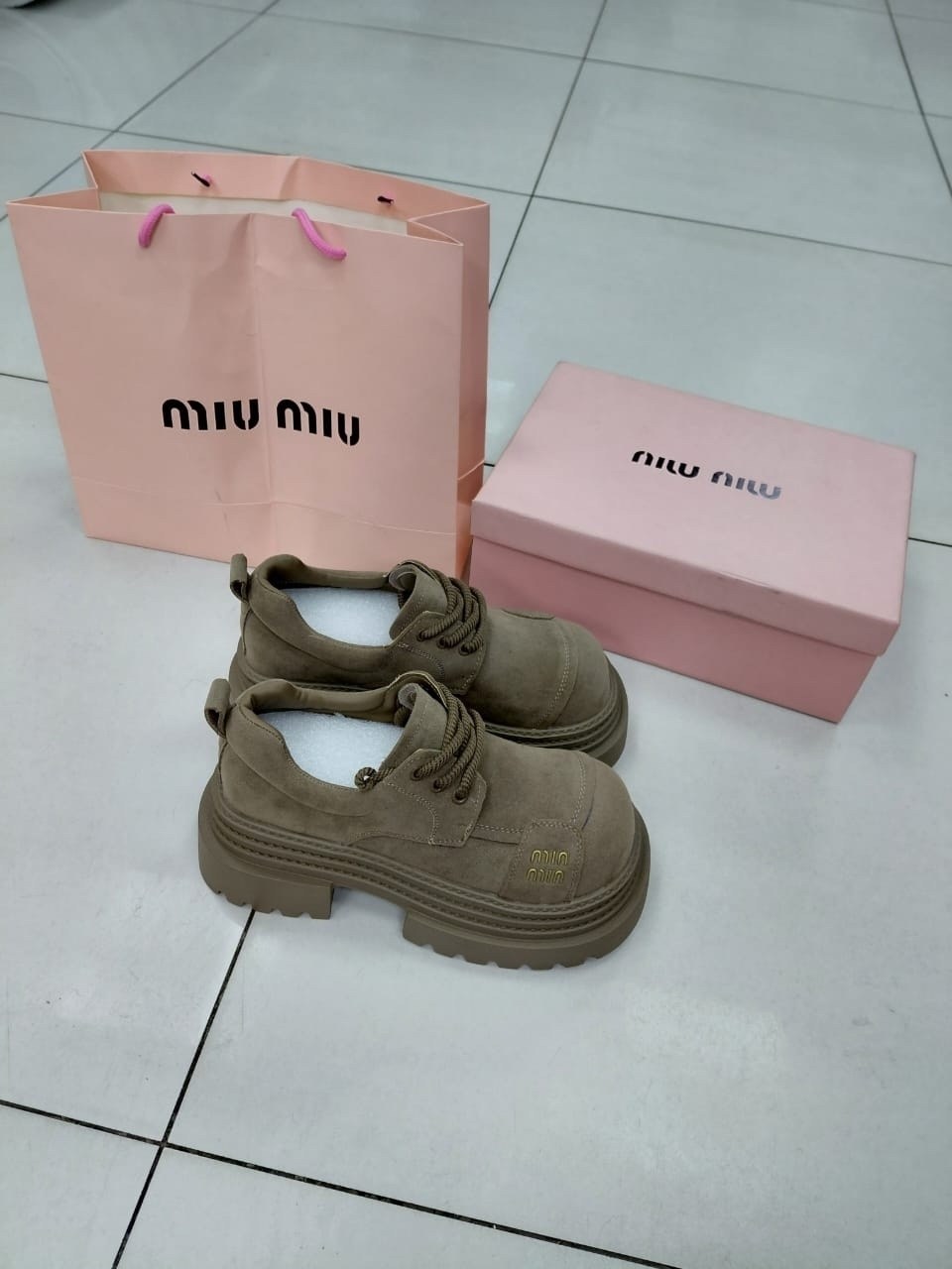 ботинки замшевые miu miu,ботинки miu miu,,ботинки весенние миу миу miu miu 252111238,ботинки миу миу