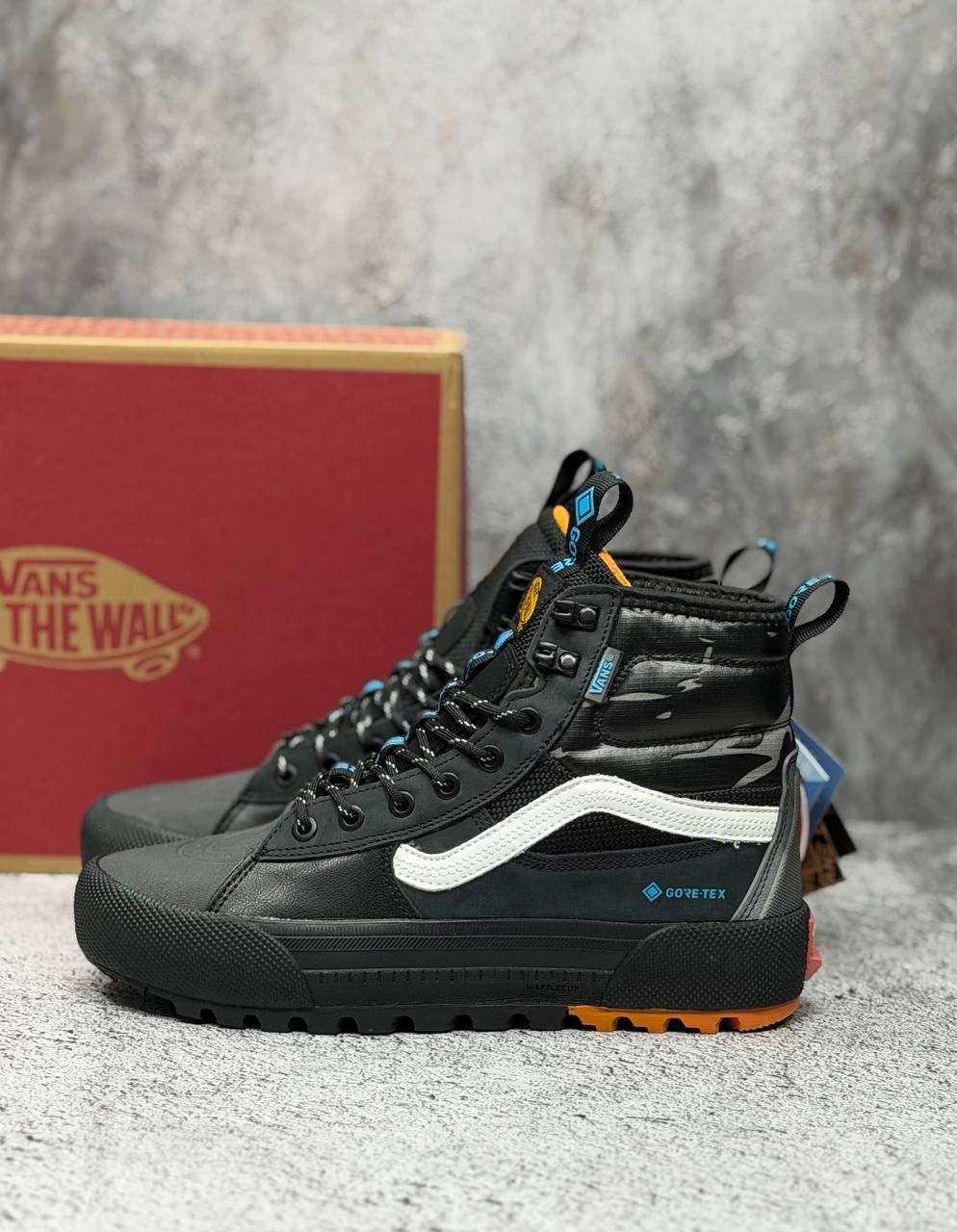 sk8 hi gore tex mte 3 vans,кроссовки sk8-hi gtx mte 3 vans черный,кроссовки,спортивная ,vans sk 8 hi gore tex mte 3