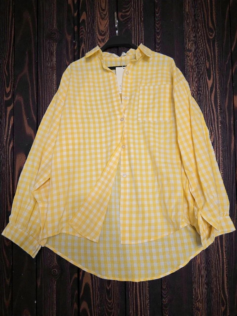 рубашка желтая,женская рубашка,рубашка в клетку женская,женская рубашка оверсайз клетка,оверсайз рубашка