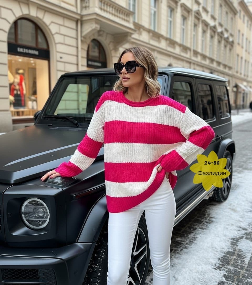 женский свитер в полоску,модная кофта,джемпер в полоску,джемпер женский в полоску,кофты в полоску