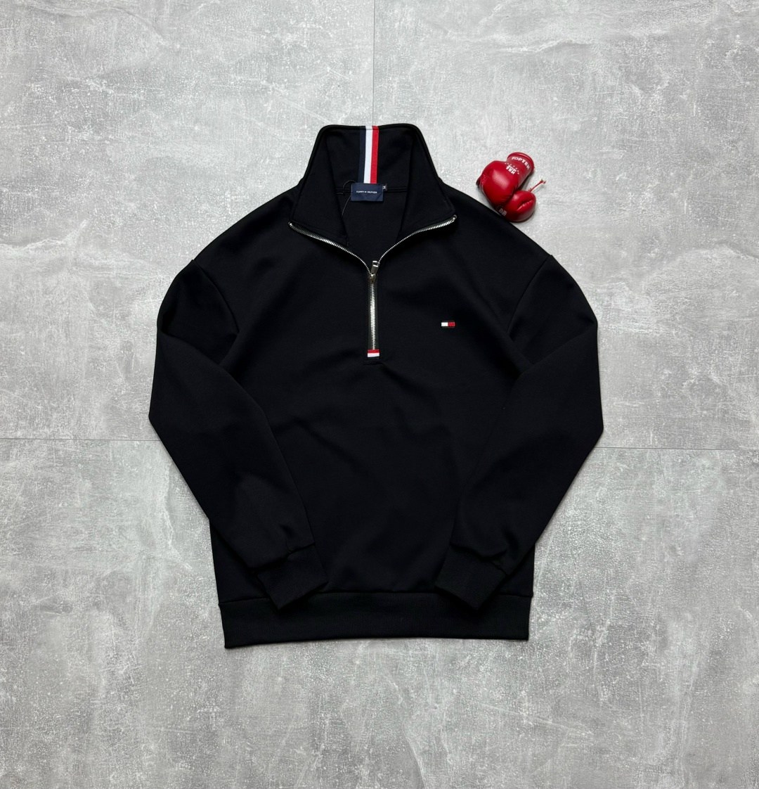 мужская толстовка tommy hilfiger,tommy hilfiger half zip,томми хилфигер кофта,кофта мужская,толстовка мужская