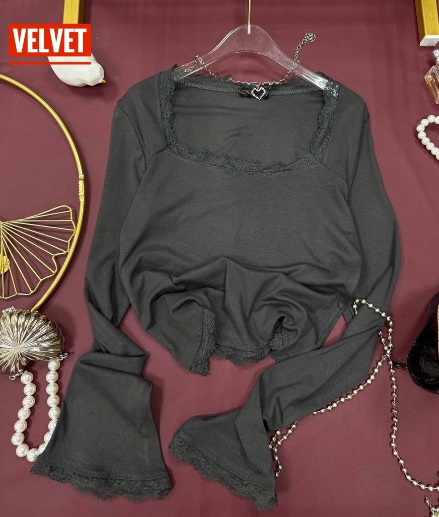 женская короткая футболка с кружевной отделкой,кружевной топ,лонгслив укороченный,кроп топ кружевной,майка с кружевом
