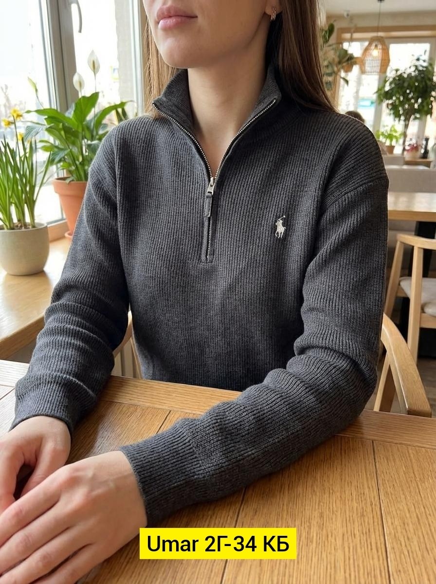 свитер с горлом на молнии оверсайз kk fashion,женская кофта,свитер,женский свитер,кофта