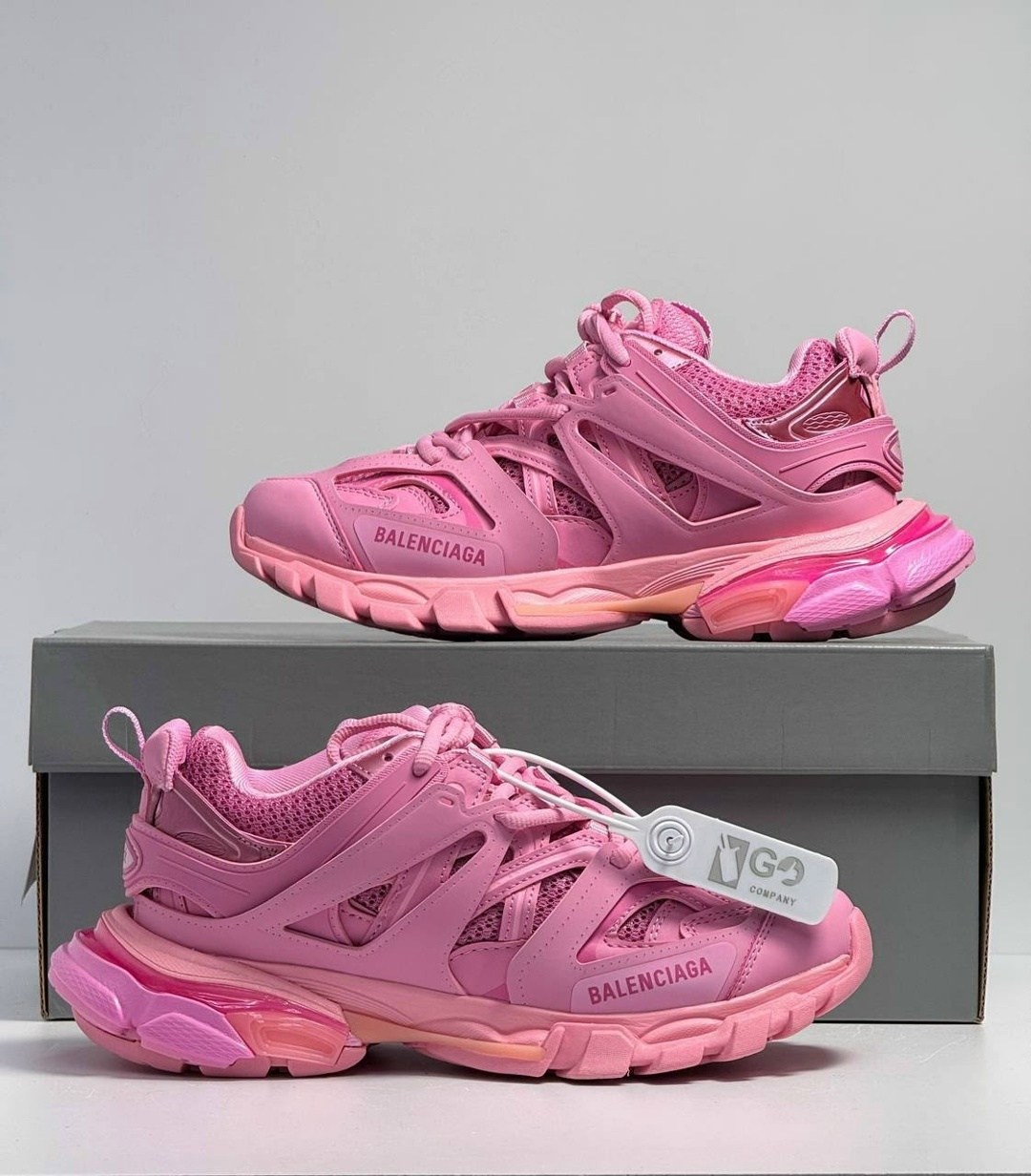 баленсиага кроссовки трек розовые,кроссовки женские balenciaga track,женские кроссовки balenciaga,баленсиага розовые,кроссовки balenciaga track