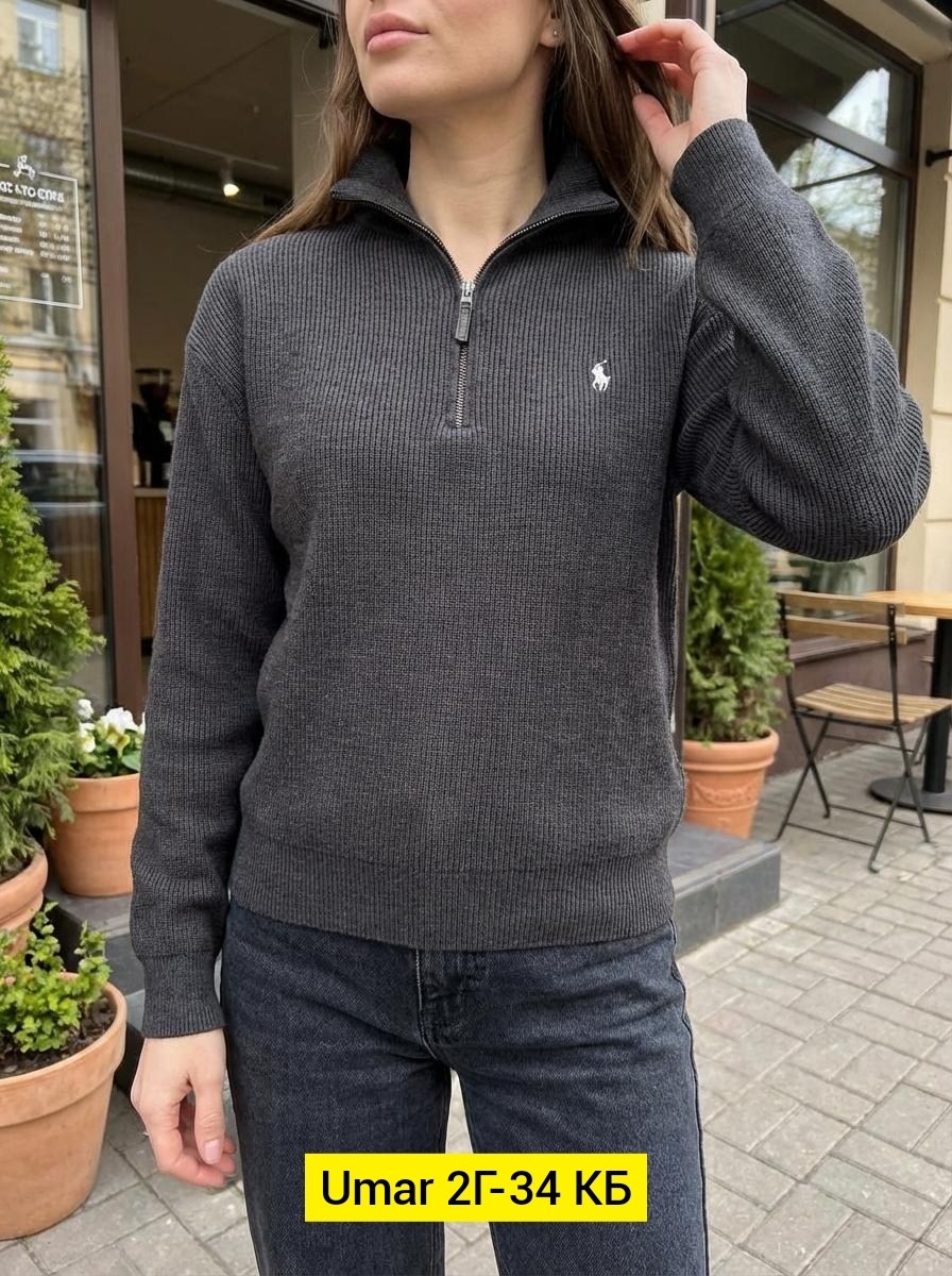 свитер с горлом на молнии оверсайз kk fashion,женская кофта,свитер,женский свитер,кофта