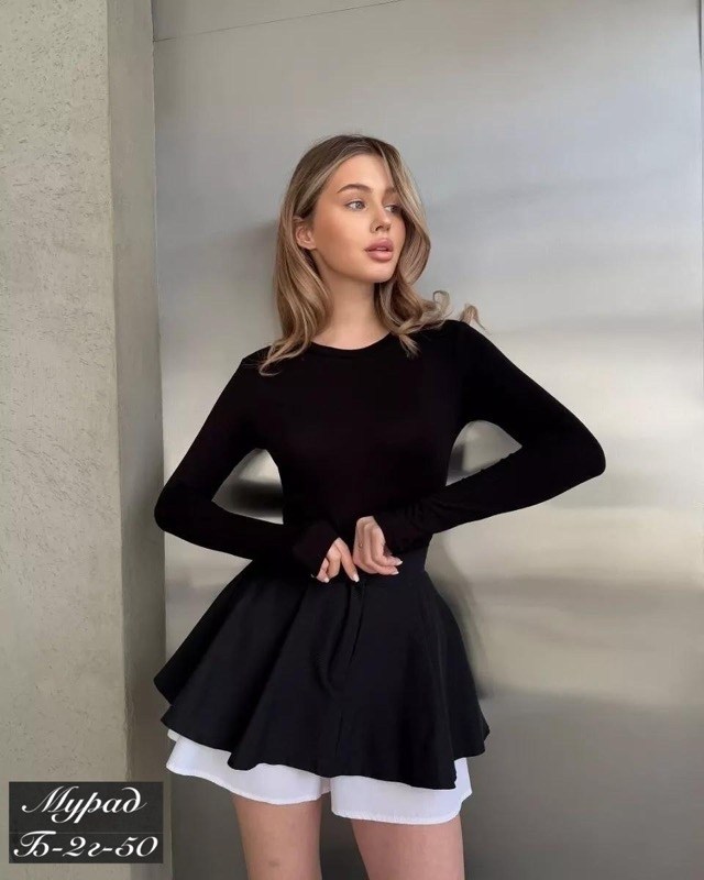 юбка-шорты женская короткая мини 42-48 черный,юбка мини,юбка шорты женская,женская юбка,юбка