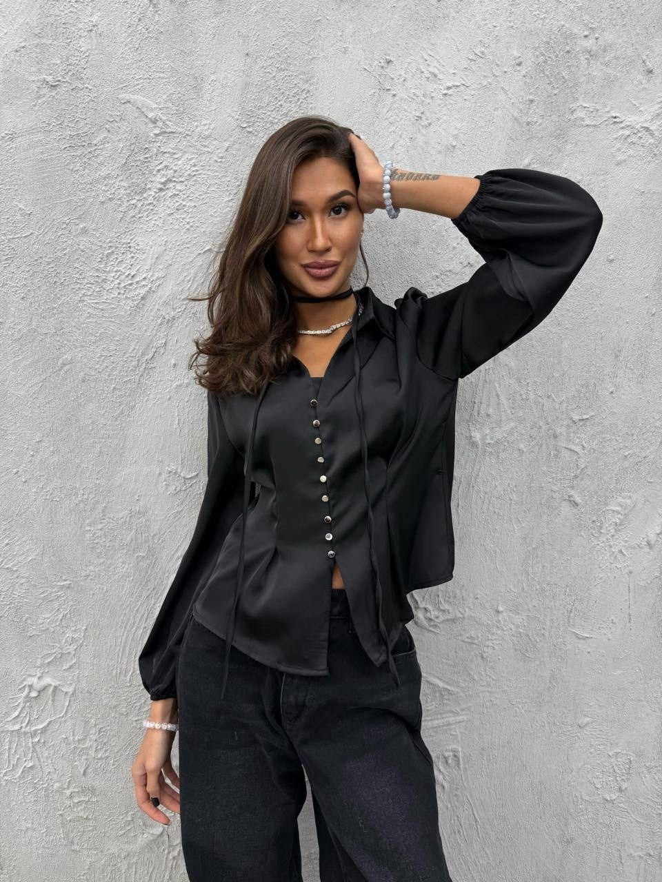 коричневая блузка,рубашка женская,блузки,атласная рубашка женская,шелковая блузка