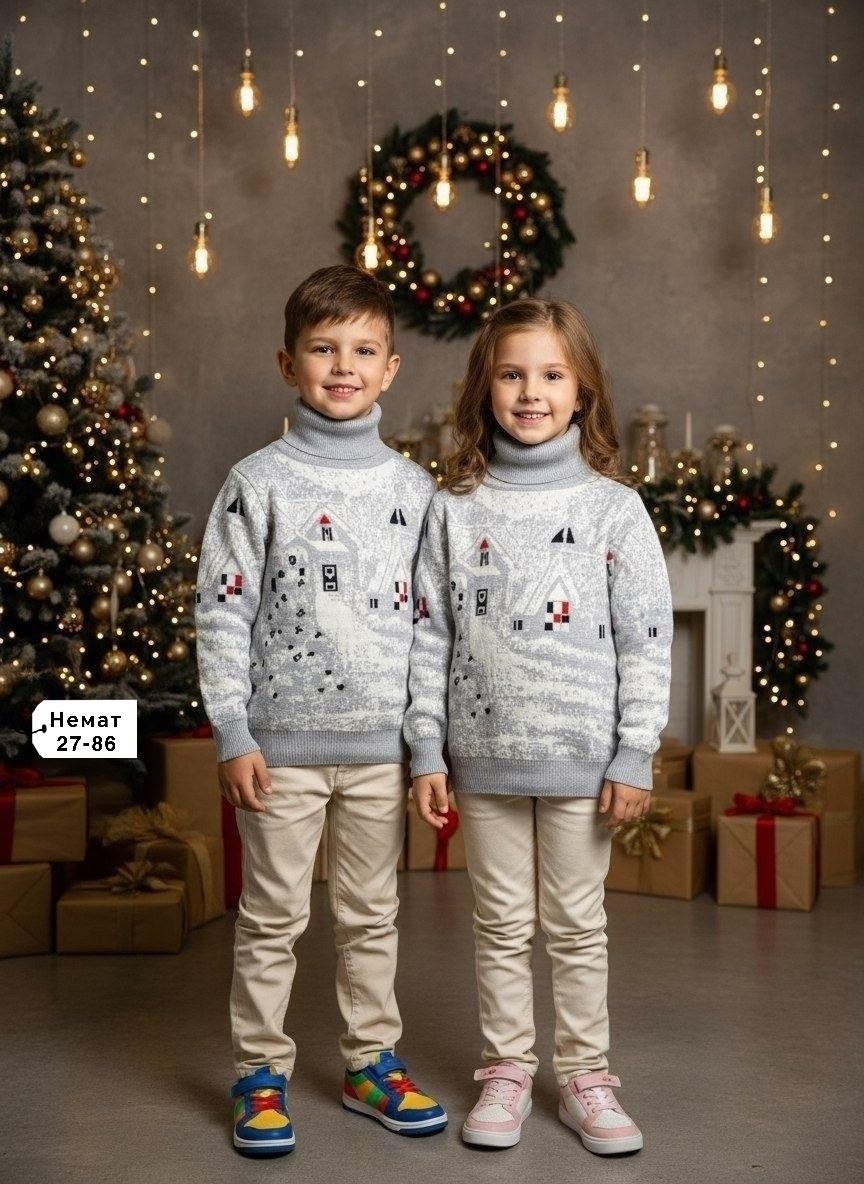 новогодние свитера детские,кофта новогодняя,свитер новогодний,детский рождественский свитер для мальчиков pulltonic,детский новогодний свитер