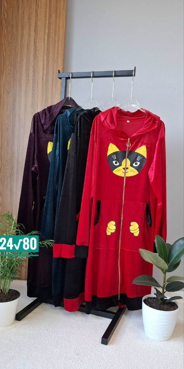 женский велюровый халат,женские халаты,халат с капюшоном,халат женский пижама,халат домашний женские