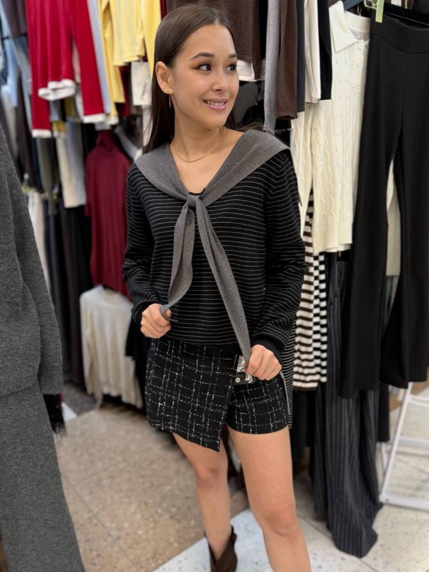 шорты женские,юбка-шорты женская,юбка-шорты в клетку,шорты с высокой талией,юбка шорты