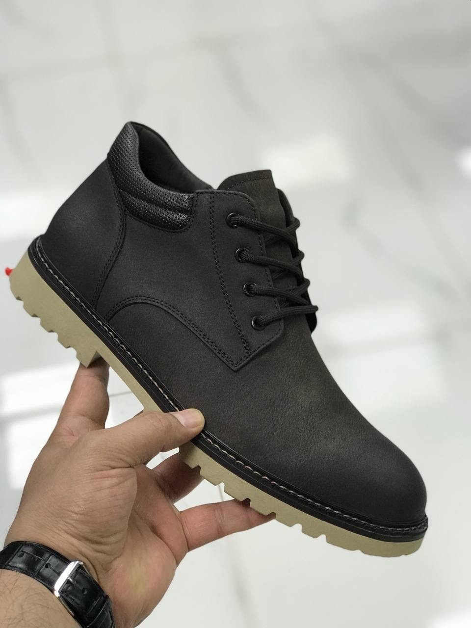 ,мужские зимние ботинки,ботинки мужские,мужская ,мужские ботинки из натурального нубука