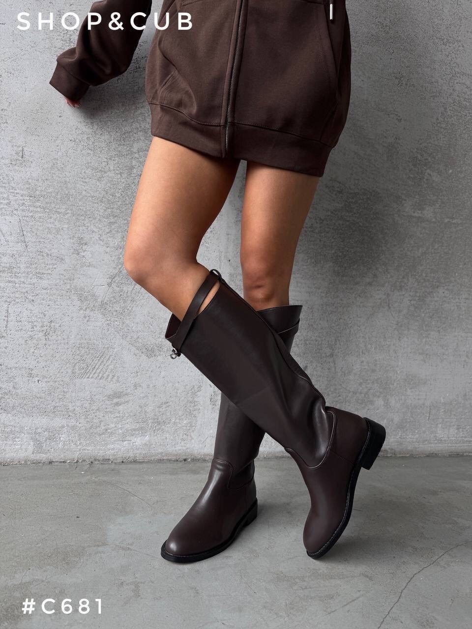 сапоги трубы,сапоги трубы жокейские демисезон ango shoes,стильные сапоги,сапоги трубы демисезонные цвет коричневый,сапоги трубы демисезонные