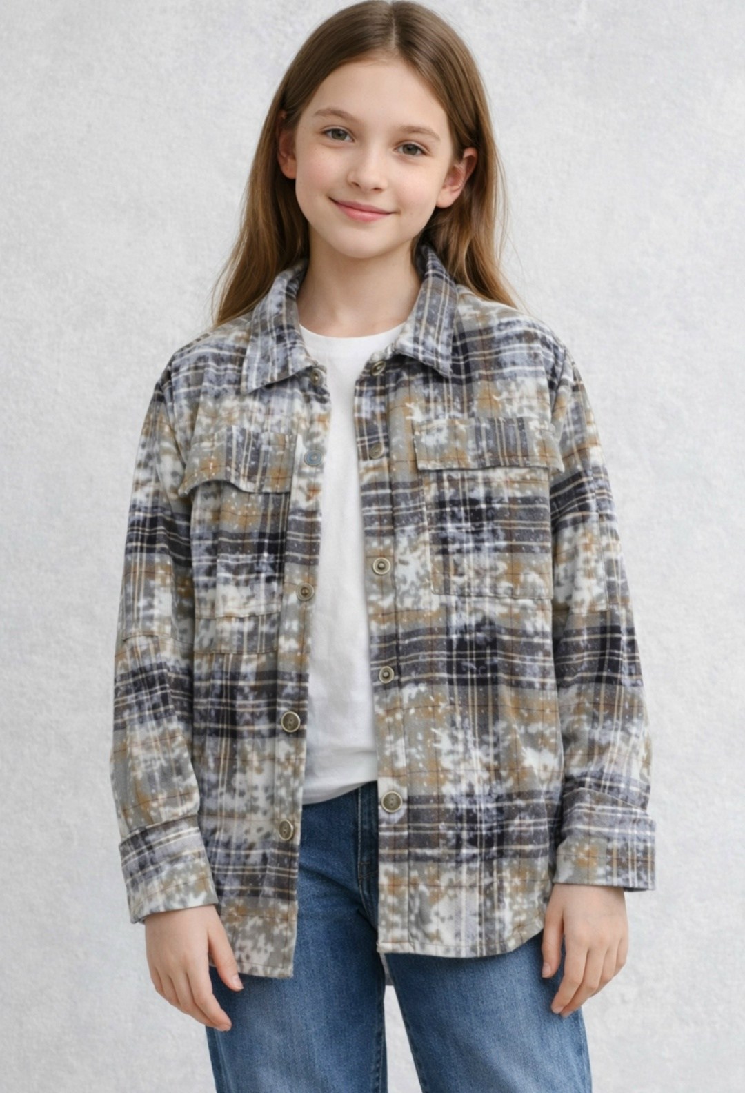 рубашка в клетку для девочек,sela рубашка для девочки фланелевая,рубашка в клетку теплая zenovna,рубашка в клетку оверсайз летняя tika boom,куртка рубашка для девочки