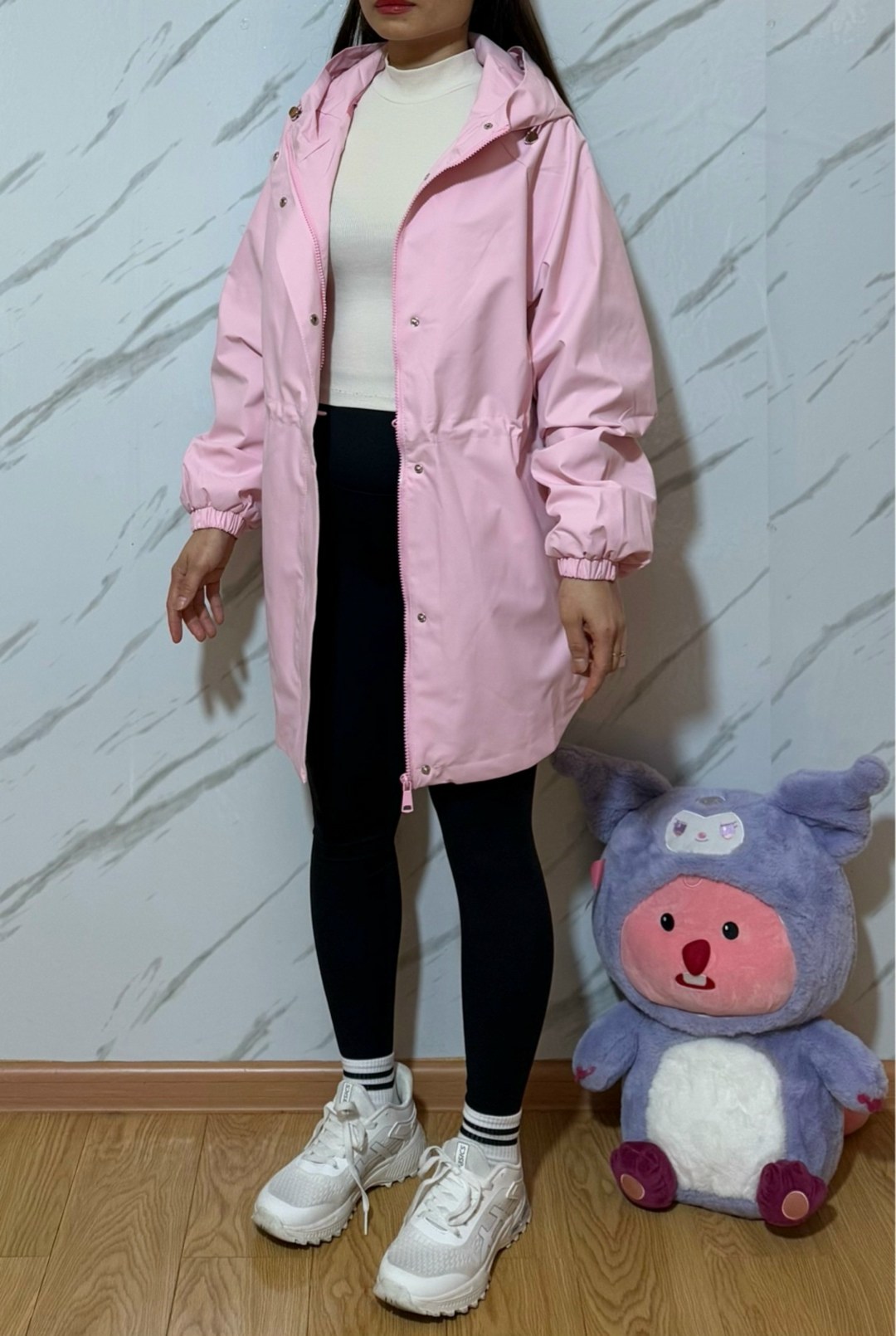 женская куртка,куртка ветровка модная длинная с капюшоном elzaz 362288287,куртка ветровка модная длинная с капюшоном elzaz,куртки , куртки женские