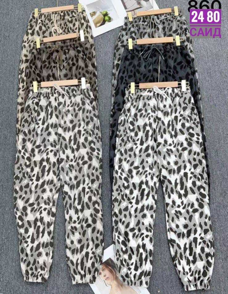 штаны женские,женские брюки,женские брюки с принтом,свободные женские брюки,брюки женские спортивные с леопардовым принтом