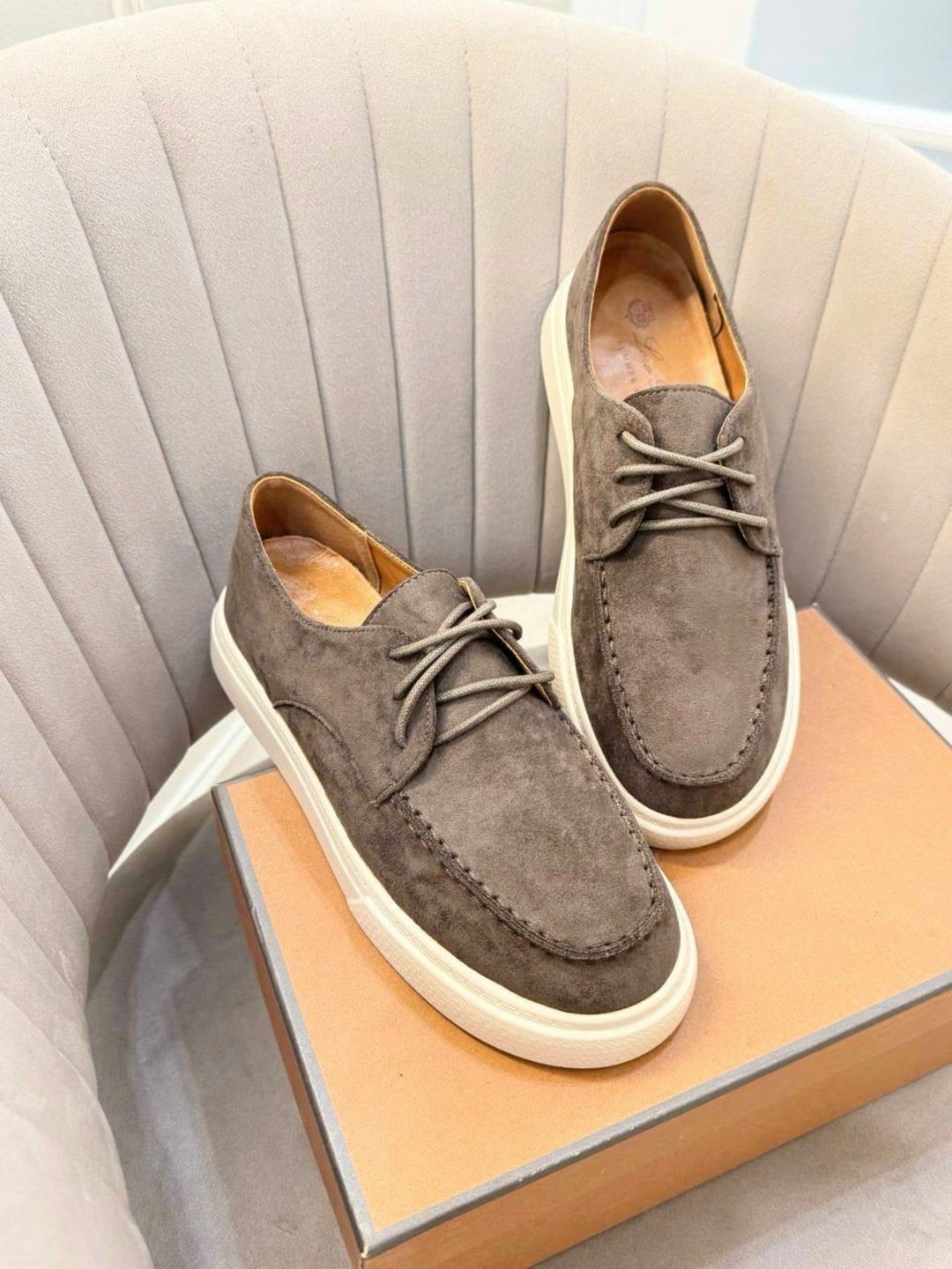 ,ботинки лоро пиано мужские,мужские повседневные туфли из натуральной, повседневные,замшевая