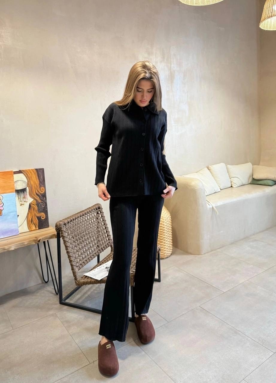 повседневный костюм,костюм женский вязаный брючный,трикотажный брючный костюм,повседневный осенний вязаный брючный костюм,брючный костюм вязаный