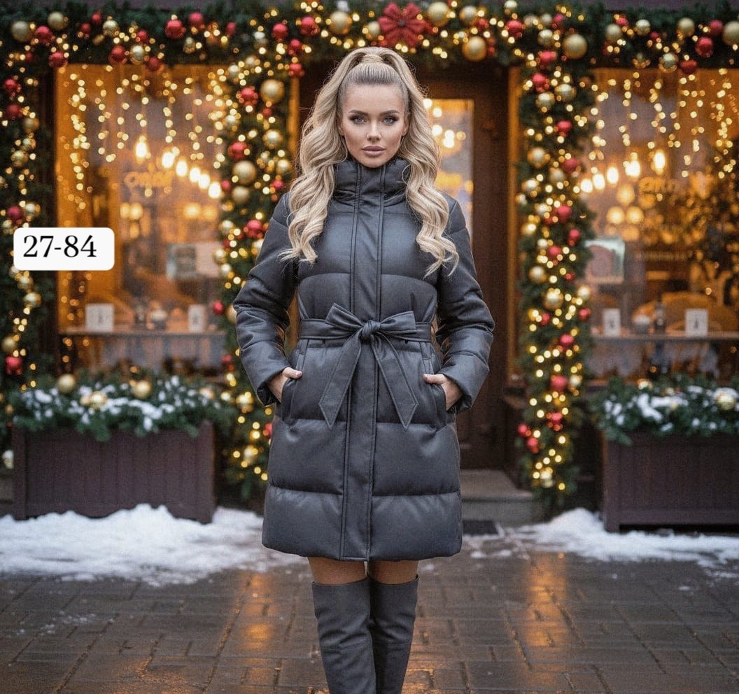 пуховик женский,зимние женские пуховики,пуховики винтерра женские,пальто из экокожи зимнее,зимняя куртка
