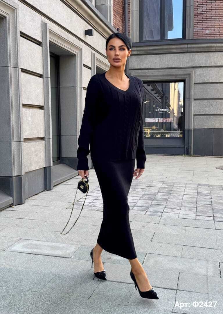 трикотажный костюм с юбкой,костюм с юбкой теплый fedoroffka,костюм с юбкой теплый,костюм вязаный женский с юбкой,вязаный костюм с юбкой