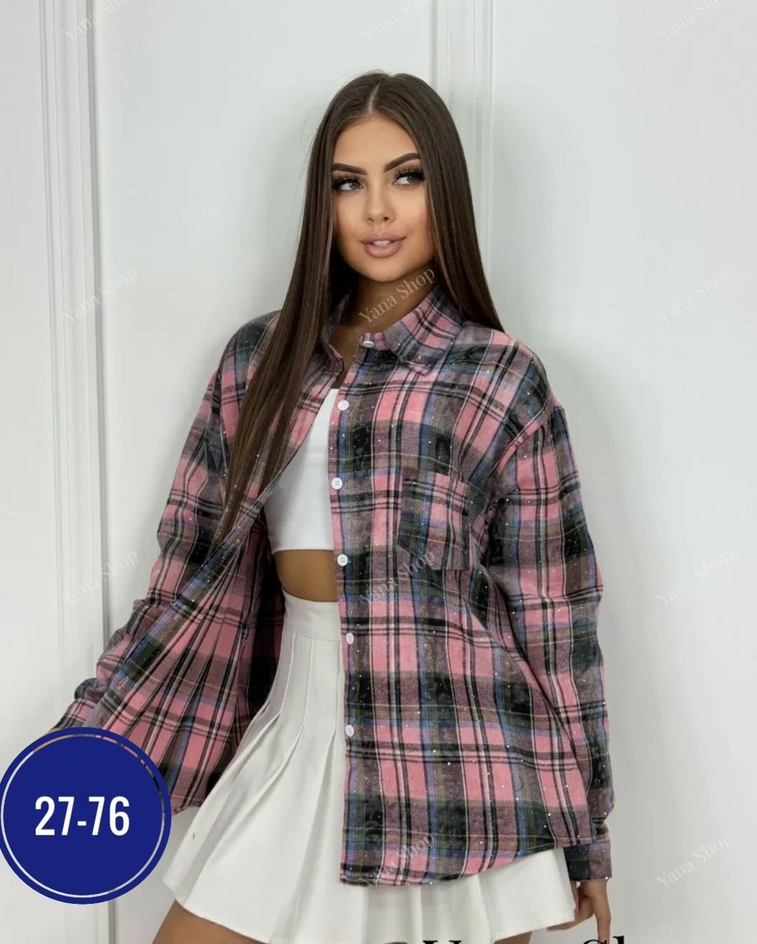 рубашка в клетку женская,женская клетчатая рубашка,женская рубашка,рубашка в клетку оверсайз dd moda,рубашка в клетку