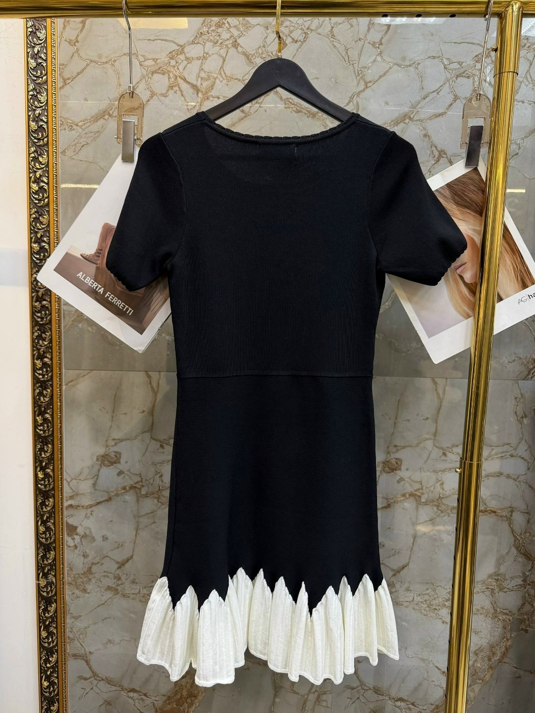 платье,платье женские,платье с круглым вырезом,вязаное платье,платье черное