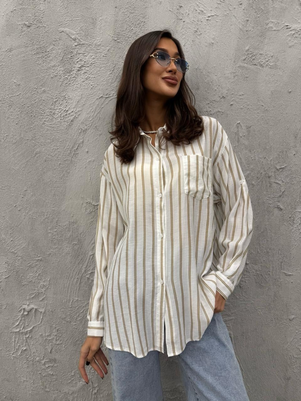 хлопковая рубашка в полоску оверсайз cosmo brand,рубашка женская,рубашка розовая,хлопковая рубашка в полоску оверсайз,рубашка в полоску