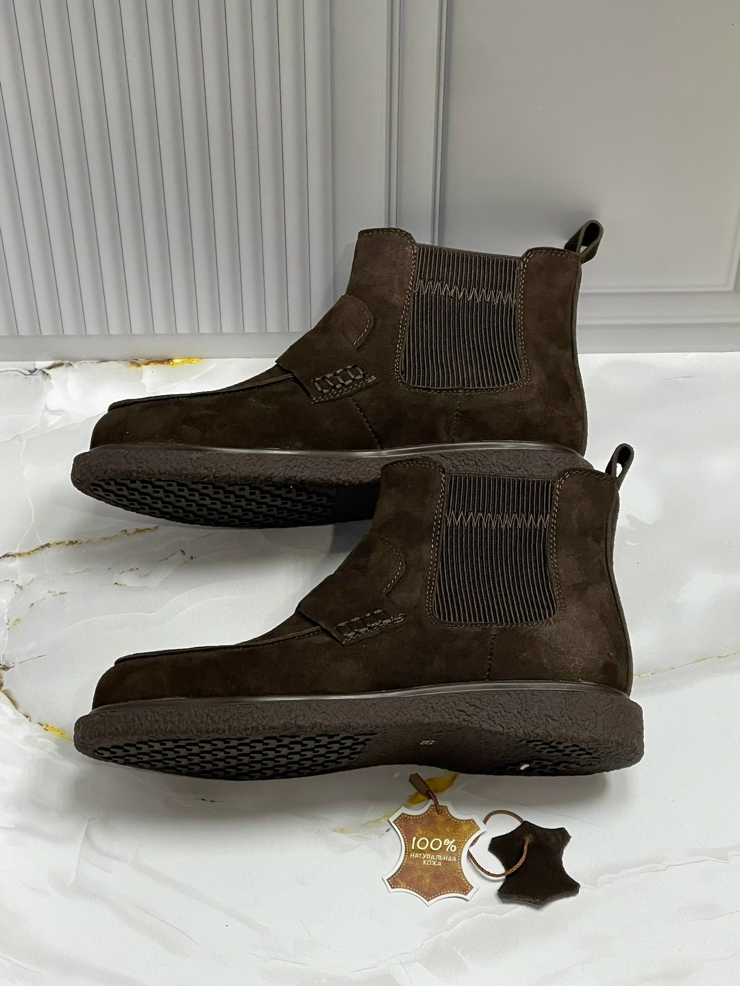 ,замшевые ботинки челси medicine коричневый,ботинки мужские челси,мужские ботинки,обуви