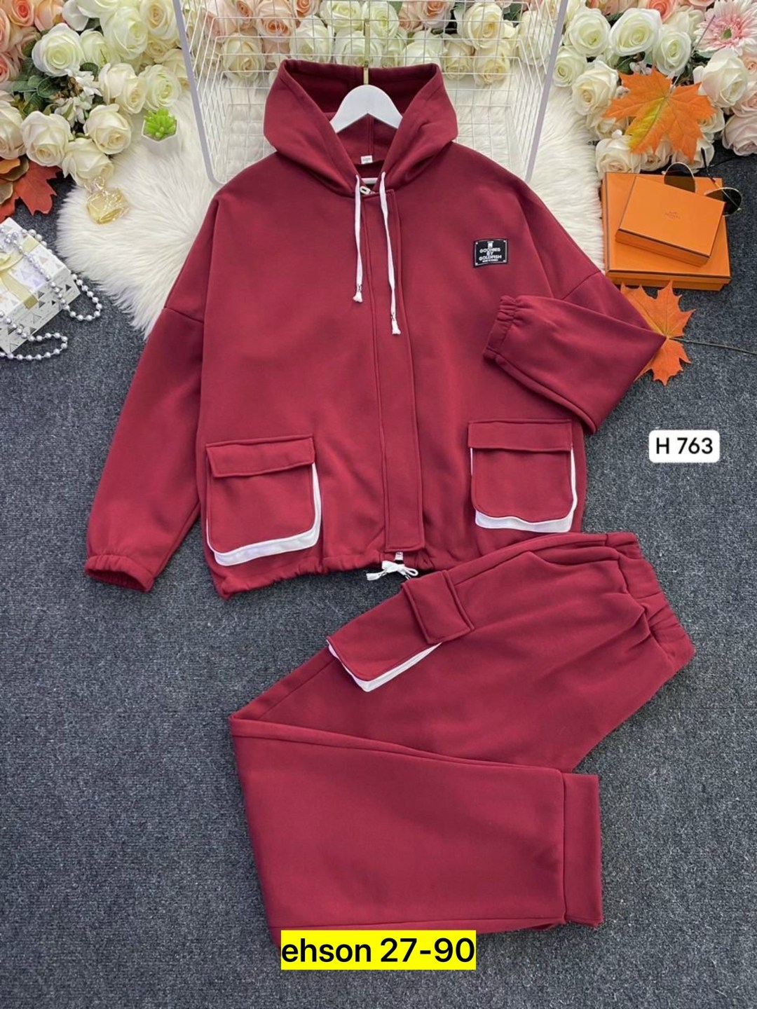 костюм женский 7163 лика дресс,костюм женский футер,костюм женский на флисе,костюм женский с капюшоном,костюм женский с начесом