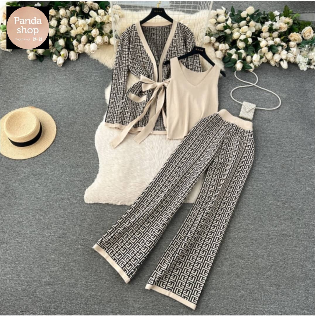 женский трикотажный комплект,женский трикотажный комплект из трех предметов,трикотажный комплект,женский трикотажный костюм из двух предметов,трикотажные костюмы