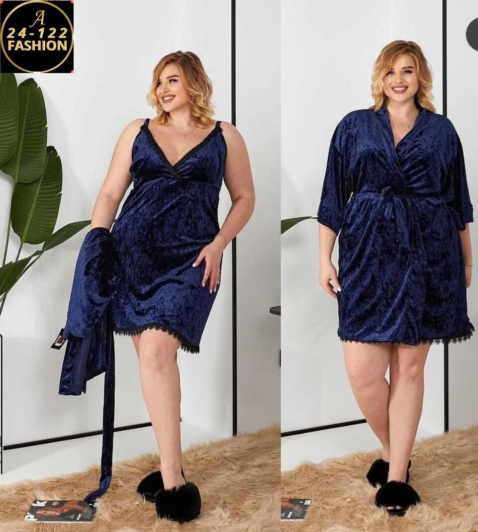 пеньюар с халатом,комплект с пеньюаром,комплект с халатом,комплект ночная сорочка и халат,комплект халат и сорочка