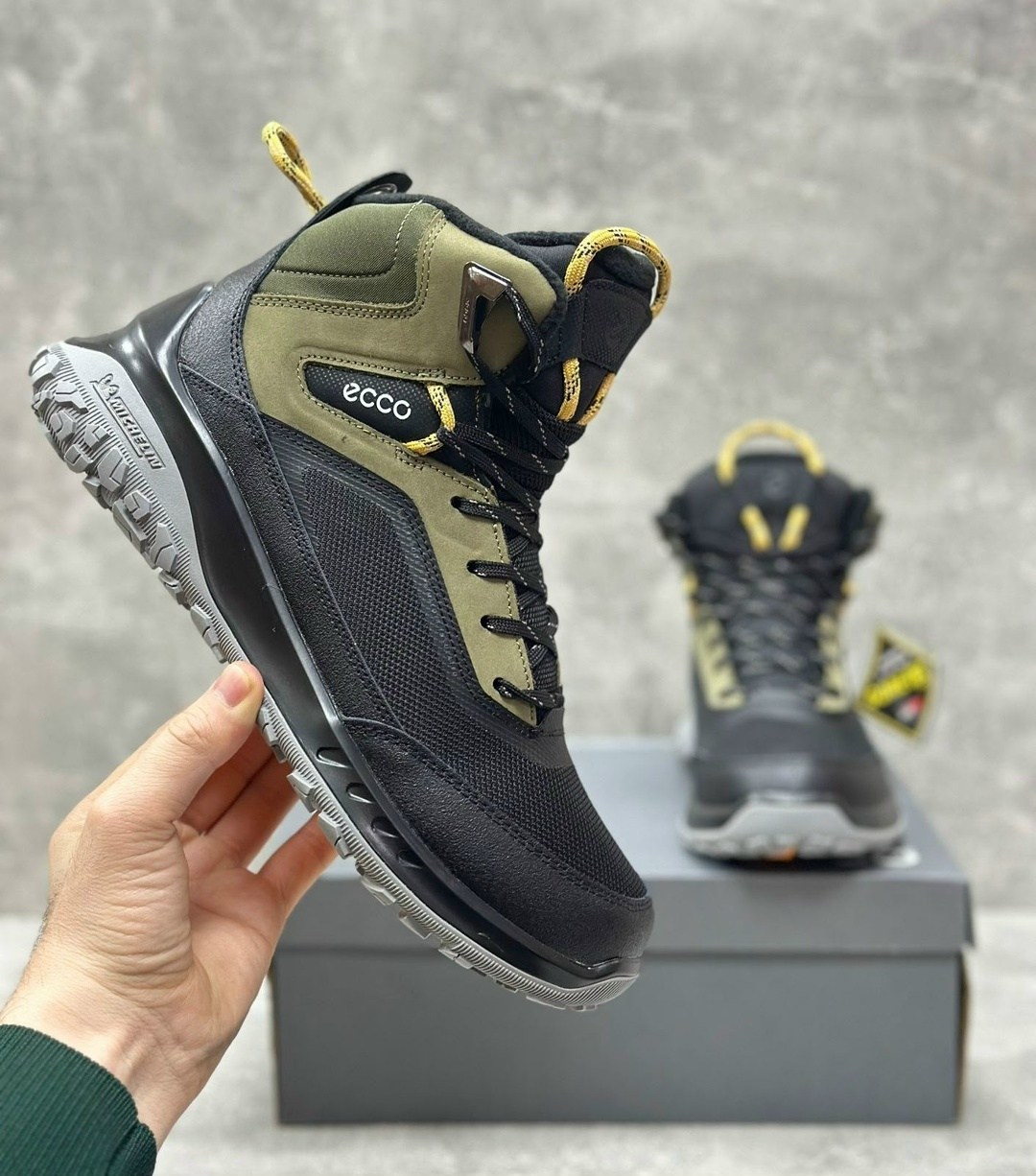 зимние ботинки ecco ult trn mid leather цвет black/grape leaf,ботинки утепленные мужские ecco ult-trn 29585420299 черный,ботинки мужские ecco 824314 черные 42 eu,ботинки утепленные мужские ecco ult-tr