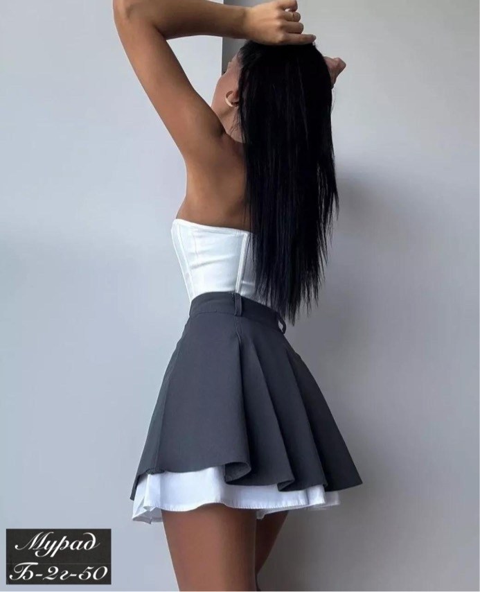 юбка-шорты женская короткая мини 42-48 черный,юбка мини,юбка шорты женская,женская юбка,юбка