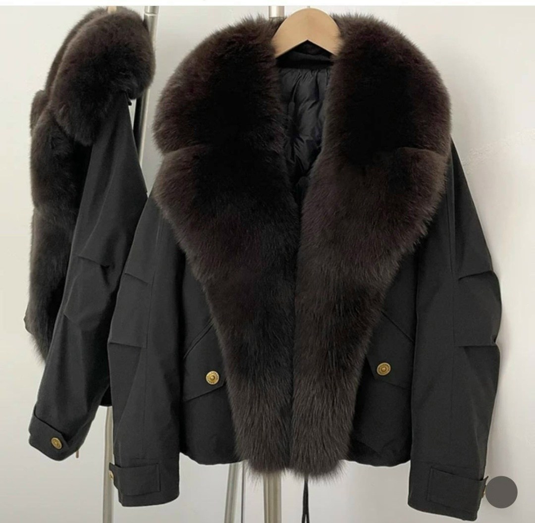 зимние женские куртки из лисьего меха,женская парка,зимняя пальто,парка с натуральным мехом,куртка с мехом
