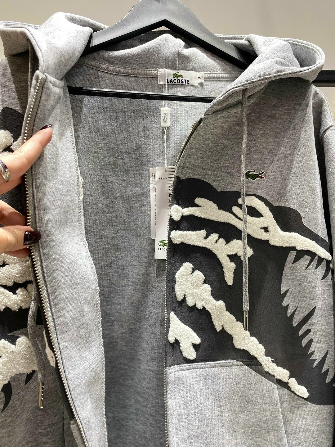 мужская толстовка,толстовка,модная толстовка,зип худи lacoste jackson new collection