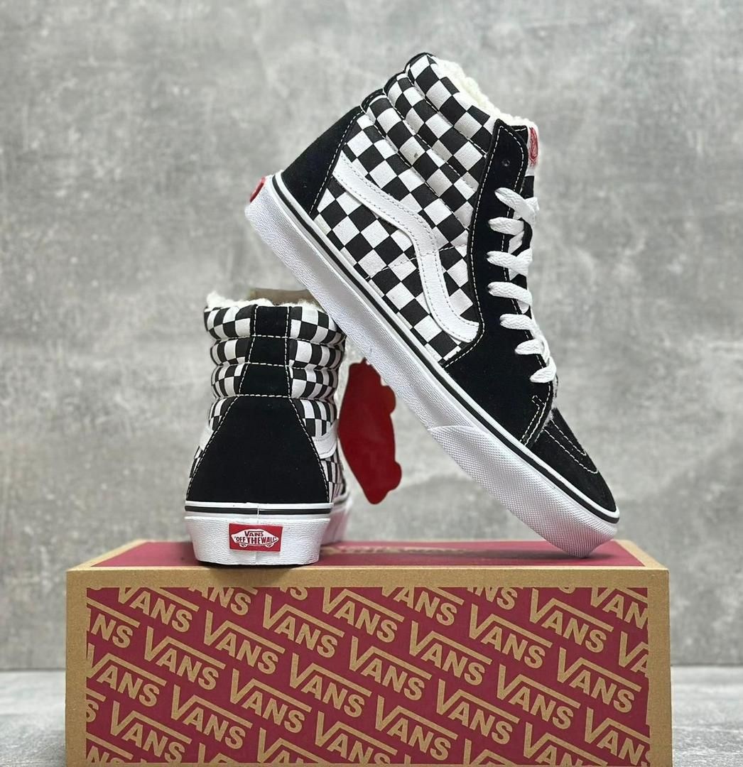 кеды vans,кроссовки мужские vans,мужские кеды vans,кроссовки vans,vans sk8-hi black white checkerboard