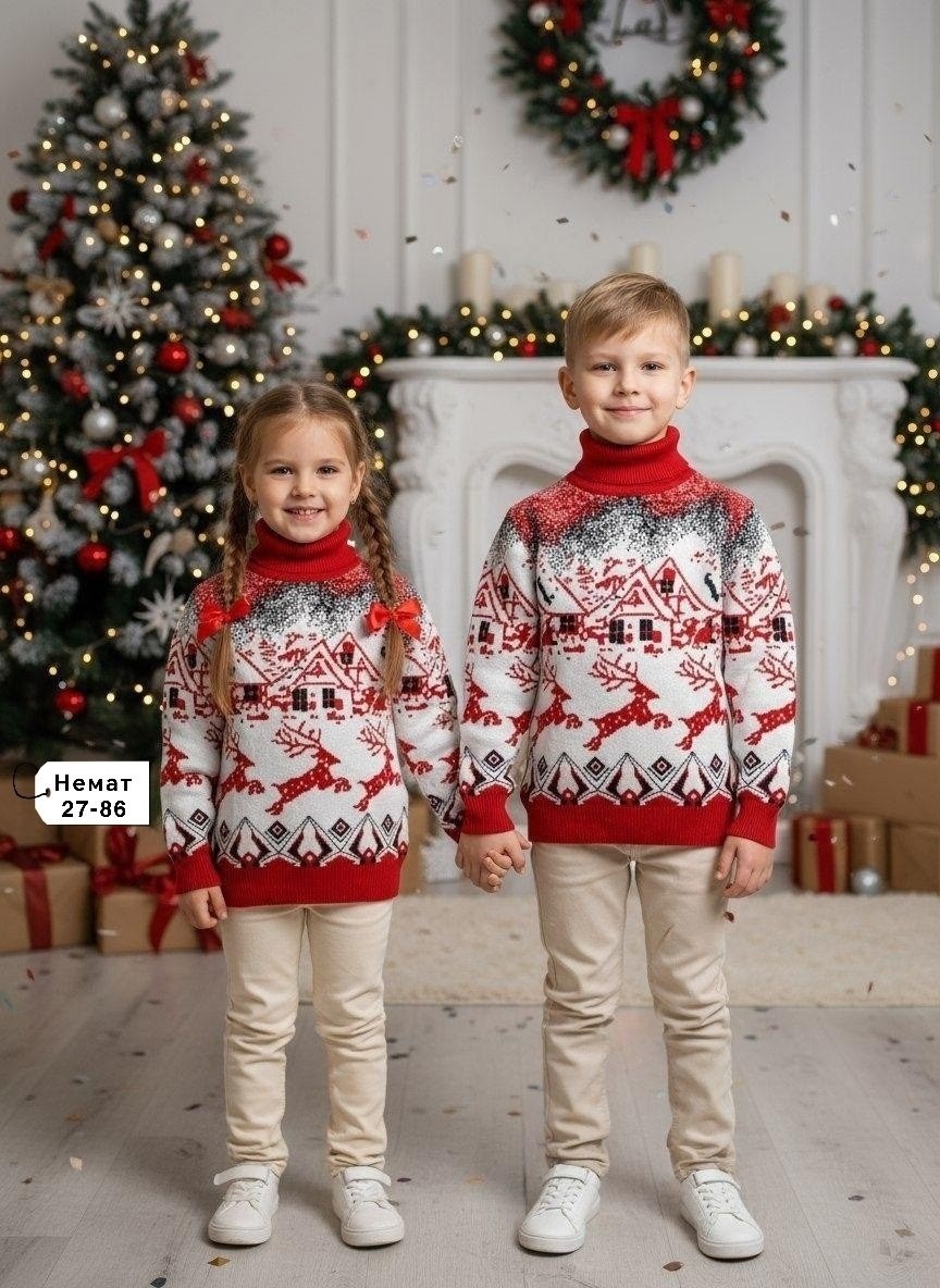 новогодние свитера детские,кофта новогодняя,свитер новогодний,детский рождественский свитер для мальчиков pulltonic,детский новогодний свитер