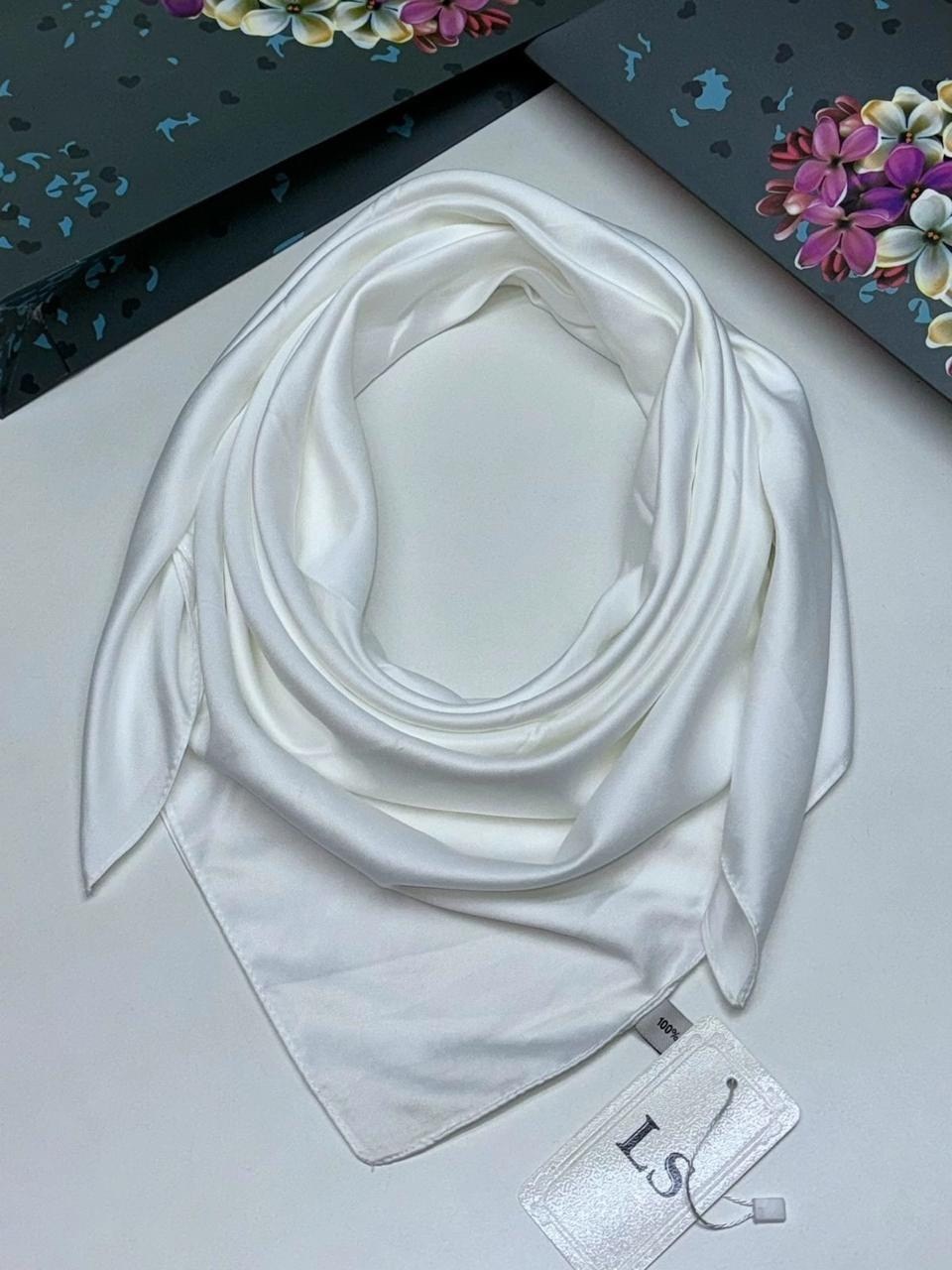 платок женский шелковый,атласный платок,шелковый однотонный платок,платки тонки,шелковые платки